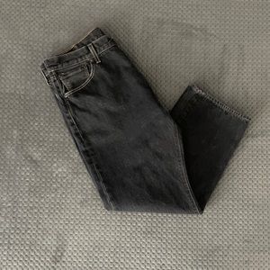 Levi’s 501 button fly black men’s jeans 38x30